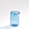 Studio A Contour Vase - Blue - Sm