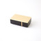 Studio A Cosmopolitan Rectangle Box - Polished Brass - Black Marble