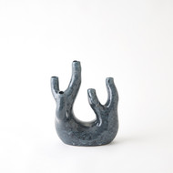 Studio A Creation Vase - Gloss Reactive Blue - Sm