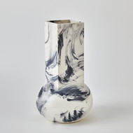 Studio A Crocus Vase - Blue Marble - Lg