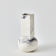 Studio A Crocus Vase - Blue Marble - Sm