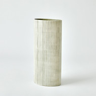 Studio A Cross Hatch Vase - Celery - Lg