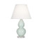 Small Double Gourd Table Lamp - Celadon