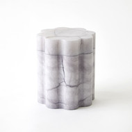 Studio A Cumulus Alabaster Tall Box - Grey - Lg