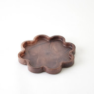 Studio A Cumulus Alabaster Tray - Chocolate - Sm