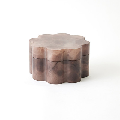 Studio A Cumulus Alabaster Wide Box - Chocolate - Lg