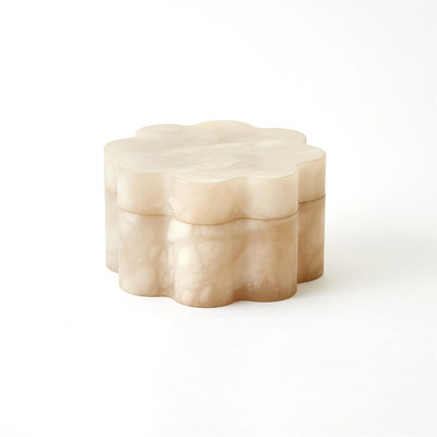 Studio A Cumulus Alabaster Wide Box - Cream - Lg