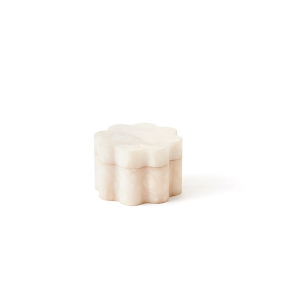 Studio A Cumulus Alabaster Wide Box - Cream - Sm