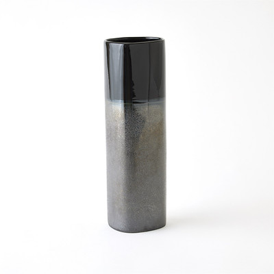 Studio A Descent Vase - Reactive Black - Lg