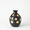 Studio A Dimples Vase - Black - Round