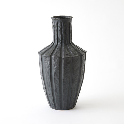 Studio A Emperor Vase - Black - Lg