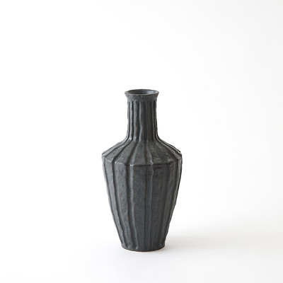 Studio A Emperor Vase - Black - Sm
