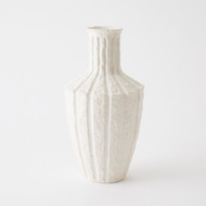 Studio A Emperor Vase - Off - White - Lg