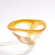 Studio A Enigma Bowl - Amber