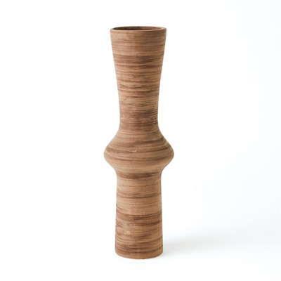 Studio A Expo Vase - Brown - Low Neck