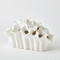 Studio A Flora Coral Bouquet - Matte White