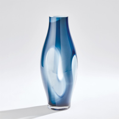 Studio A Fly Through Vase - Night Blue - Lg