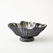 Studio A Folha Footed Bowl - Black - Metallic