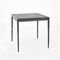 Studio A Forrester Side Table - Blackened - Flamed Marble