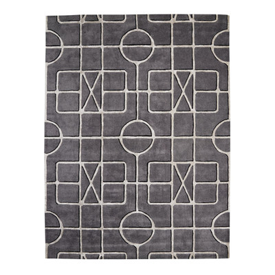 Studio A Gate Rug - Indigo - Charcoal - 6 x 9