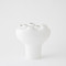 Studio A Geyser Vase - White - Sm