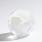Studio A Glass Flakes Orb Paperweight
