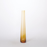 Studio A Glass Tower Vase - Amber - Sm