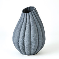 Studio A Glow Vase - Black - Lg