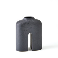 Studio A Guardian Vase - Black - Med