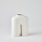 Studio A Guardian Vase - White - Cream - Med