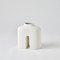 Studio A Guardian Vase - White - Cream - Sm