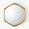 Studio A Hexagon Mirror - Gold