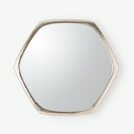 Studio A Hexagon Mirror - Nickel