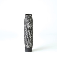 Studio A Horsetail Vase - Grey - Sm
