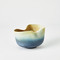 Studio A Indent Bowl - Grey - Yellow