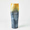 Studio A Indent Vase - Grey - Yellow - Lg