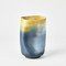 Studio A Indent Vase - Grey - Yellow - Sm