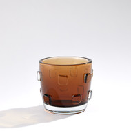 Studio A Ingot Vase - Amber - Sm