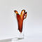 Studio A Iris Vase - Dark Amber - Sm