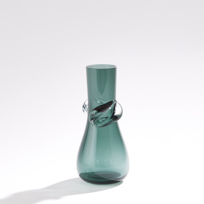 Studio A Knot Vase - Smoke Green - Sm