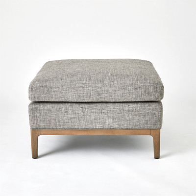 Studio A Laguna Ottoman - Grey