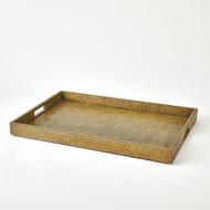 Studio A Lames Tray - Aged Brass - Lg