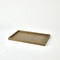 Studio A Lames Tray - Aged Brass - Sm