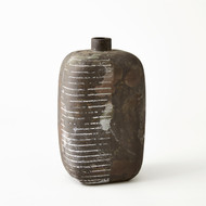 Studio A Lantern Vase - Soot - Tall
