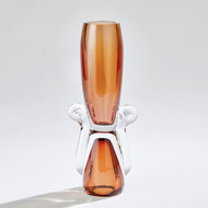 Studio A Lydia Vase - Amber - Lg