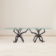 Studio A Monterey Rectangle Dining Table - Natural Iron