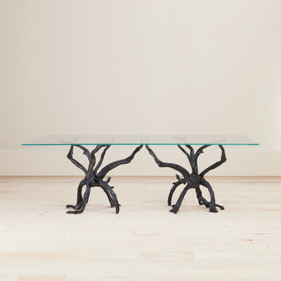 Studio A Monterey Rectangle Dining Table - Natural Iron