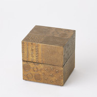 Studio A Navigator Square Box - Antique Brass - Sm