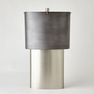 Studio A Nordic Table Lamp - Antique Nickel - Lg