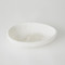 Studio A Oblique Alabaster Bowl - White - Lg